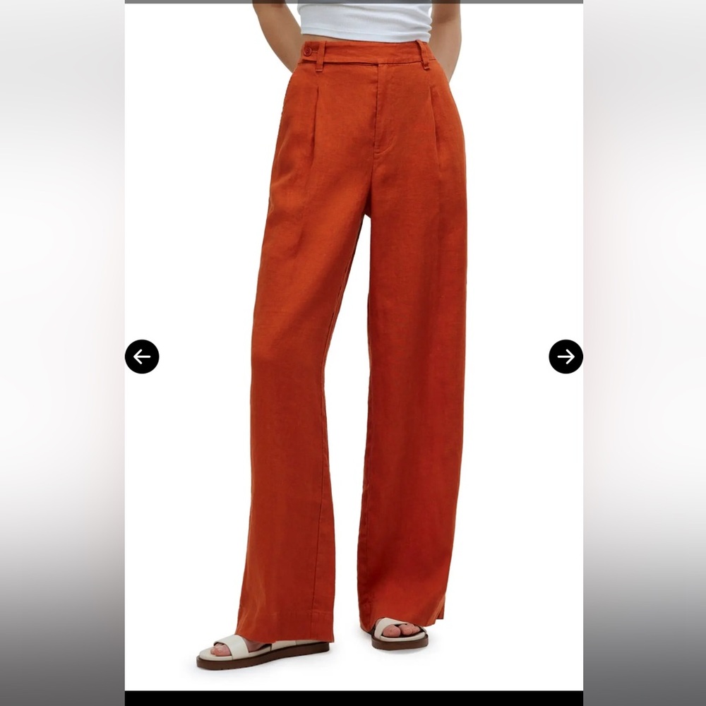 Madewell Copper Harlow Pants